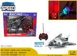 OBL980846 - 1:16 不包电 不侵权 五通 PVC环保车壳 遥控 陆地飞机（车） 七彩灯光 -左右进退