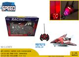 OBL980851 - 1:16 不包电 不侵权 五通 PVC环保车壳 遥控 陆地飞机（车） 七彩灯光 -左右进退