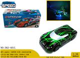 OBL981158 - 1:16 不包电  电动万向   3D灯光  环保软壳