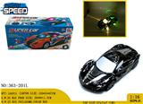 OBL981161 - 1:16 不包电  电动万向   3D灯光  环保软壳