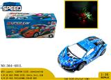 OBL981167 - 1:16 不包电  电动万向   3D灯光  环保软壳