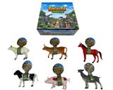 OBL982787 - 12只吊卡8寸农场动物