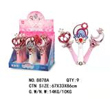 OBL983973 - 女孩声光音乐魔法棒(9PCS)