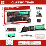 OBL984051 - 单节车厢古典轨道火车