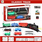 OBL984059 - 3节车厢古典轨道火车