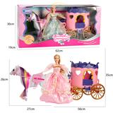 OBL986031 - 11.5寸芭比与马车组合