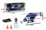 OBL986756 - 警察套装/滑行01直升机（带灯光声音）