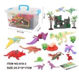 OBL987547 - 22PCS恐龙世界