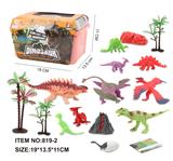 OBL987549 - 16PCS恐龙世界