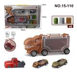 OBL988270 - 小霸王龙收纳车+2只铁皮+1个弹射+6粒配件