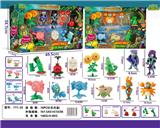 OBL988376 - 软胶发射EVA球植物军团套装