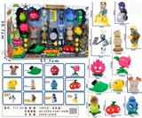 OBL988377 - 软胶发射EVA球植物军团套装