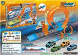 OBL988406 - 回力轨道车23PCS（配2只小车）