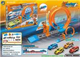 OBL988410 - 回力轨道车23PCS（配2只小车）