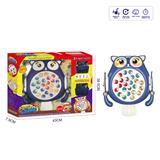 OBL989749 - 卡通猫头鹰电动钓鱼盘玩具（蓝色）
