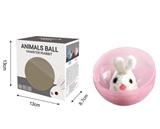 OBL989805 - 滚动兔子球 不包2*AAA (兔子尺寸10.5*5）