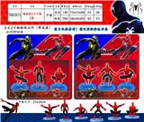 OBL990400 - 3-4.2寸蜘蛛侠（带底座）3只卡装/2款