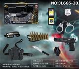 OBL992172 - 仿真警察套-9PCS