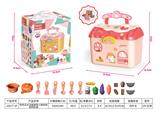 OBL992733 - 粉色出水功能厨房小屋