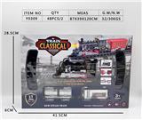 OBL993487 - 声光轨道火车套装