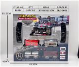 OBL993492 - 声光轨道火车套装