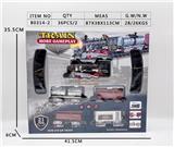 OBL993494 - 声光轨道火车套装