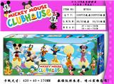 OBL997141 - 6-8.5CM米奇妙妙屋（带底座）6只盒装
