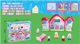 OBL998651 - 粉红猪/房屋灯光.音乐过家家