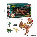 OBL998728 - 恐龙套装(手按双冠龙)