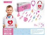 OBL999685 - 牙医医具男孩女孩医生过家家玩具角色扮演跨境专供电商彩盒医疗套装(含医生医具袋子)